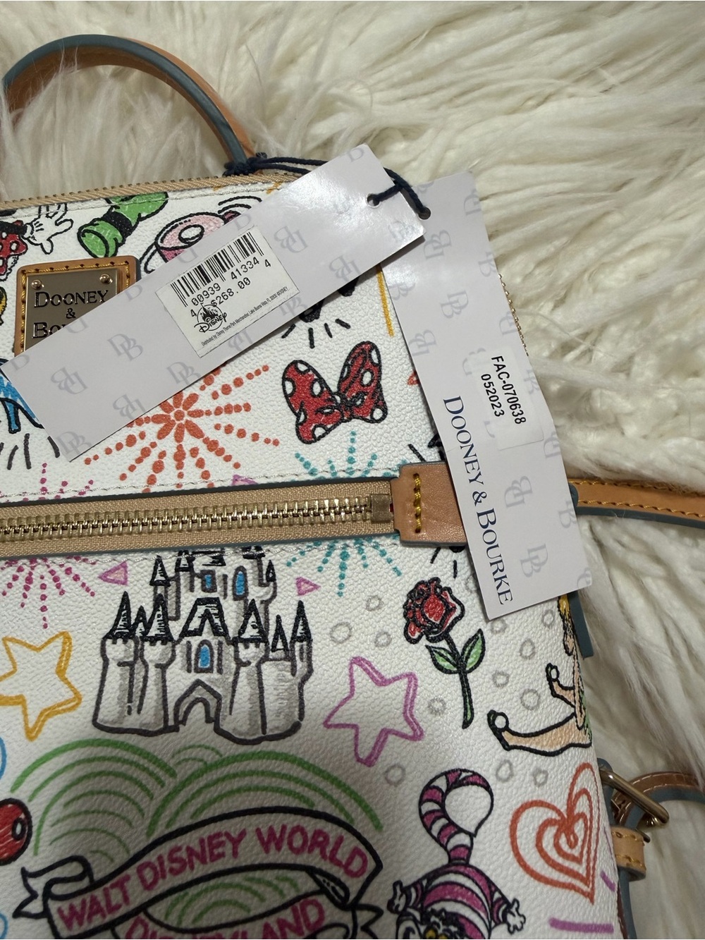 Dooney & Bourke Disney Sketch Backpack - Picture 4 of 6
